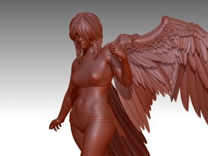 Angel 3D 打印模型