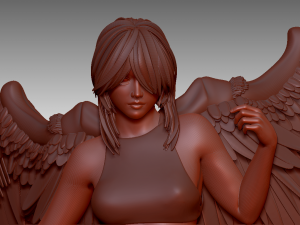 Angel 3D 打印模型
