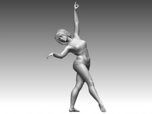 Woman 3D Print Model