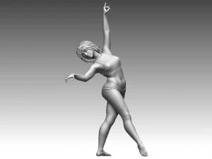 여성 3D 프린트 모델