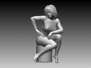 Woman 3D 打印模型