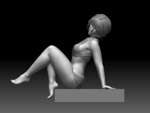 Woman 3D Print Model