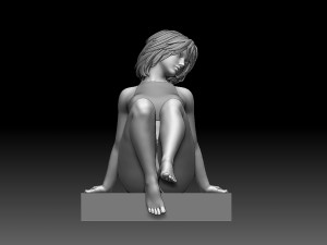 Woman Modelo de Impressão 3D