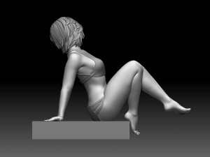 Woman Modelo de Impressão 3D