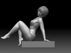 Woman 3D Print Model