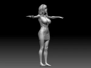 Woman 3D Print Model