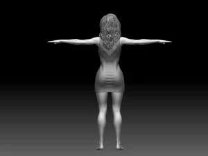 Woman 3D Print Model