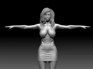 Woman 3D Print Model