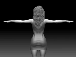 Woman 3D Print Model