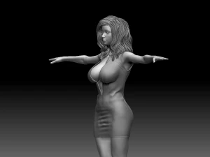 Woman 3D Print Model