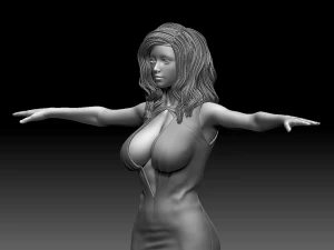 Woman 3D Print Model
