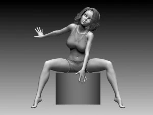 Woman 3D Print Model