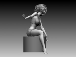 Woman 3D Baskı Modeli