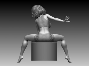 Woman 3D Baskı Modeli