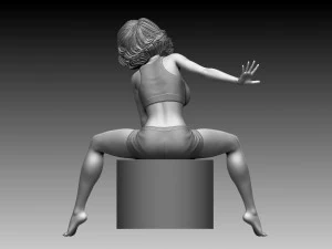 Woman 3D Print Model