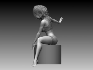 Woman 3D Baskı Modeli