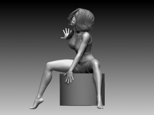 Woman 3D Baskı Modeli