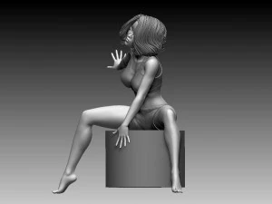 Woman 3D Print Model