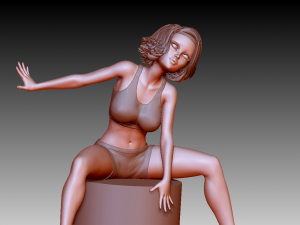 Woman 3D Baskı Modeli