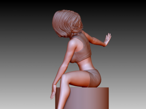 Woman 3D Baskı Modeli