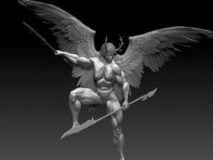 Angel 3D Принт Модель