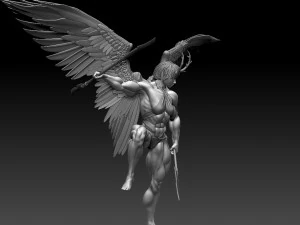 Angel 3D Print Model