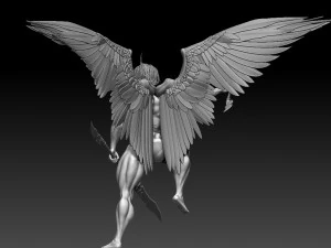 Angel 3D Print Model
