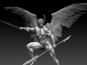 Angel 3D Print Model