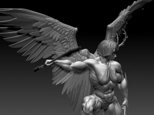 Angel 3D Print Model