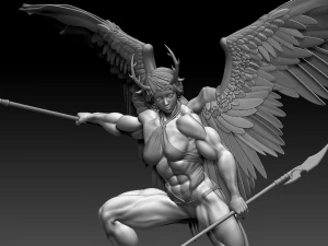 Angel 3D Print Model