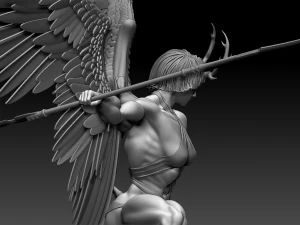 Angel 3D Print Model