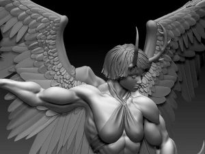 Angel 3D Print Model