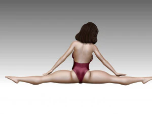 Woman 3D Print Model