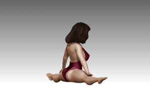 Woman 3D Baskı Modeli