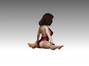 Woman 3D Print Model