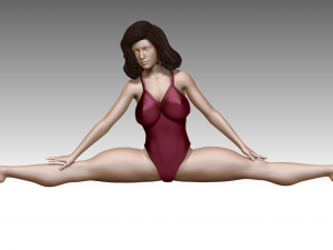 Woman 3D Baskı Modeli