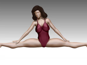 Woman 3D Print Model