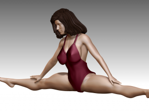 Woman 3D Baskı Modeli