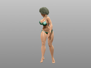 Woman 3D Print Model