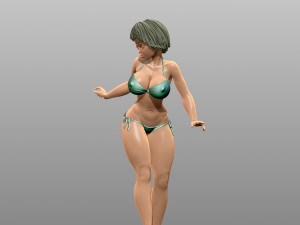 Woman 3D Print Model