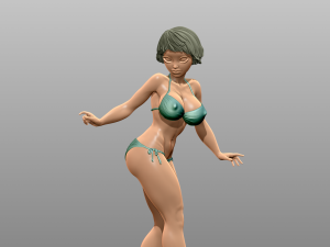 Woman 3D Print Model
