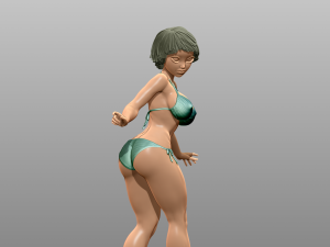 Woman 3D Print Model
