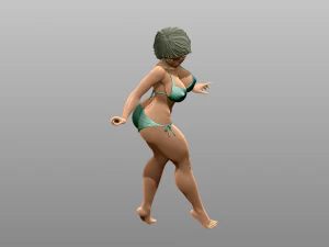 Woman 3D Print Model