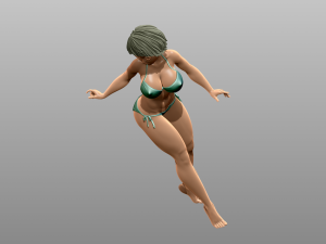 Woman 3D Print Model
