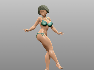 Woman 3D Print Model