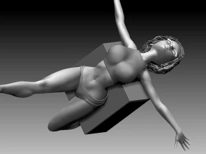 Woman 3D Print Model