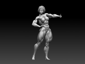 Woman 3D 打印模型