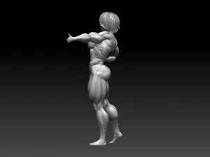 여성 3D 프린트 모델