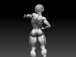 여성 3D 프린트 모델