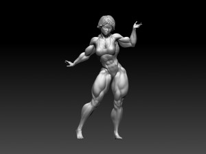 Woman 3D Baskı Modeli